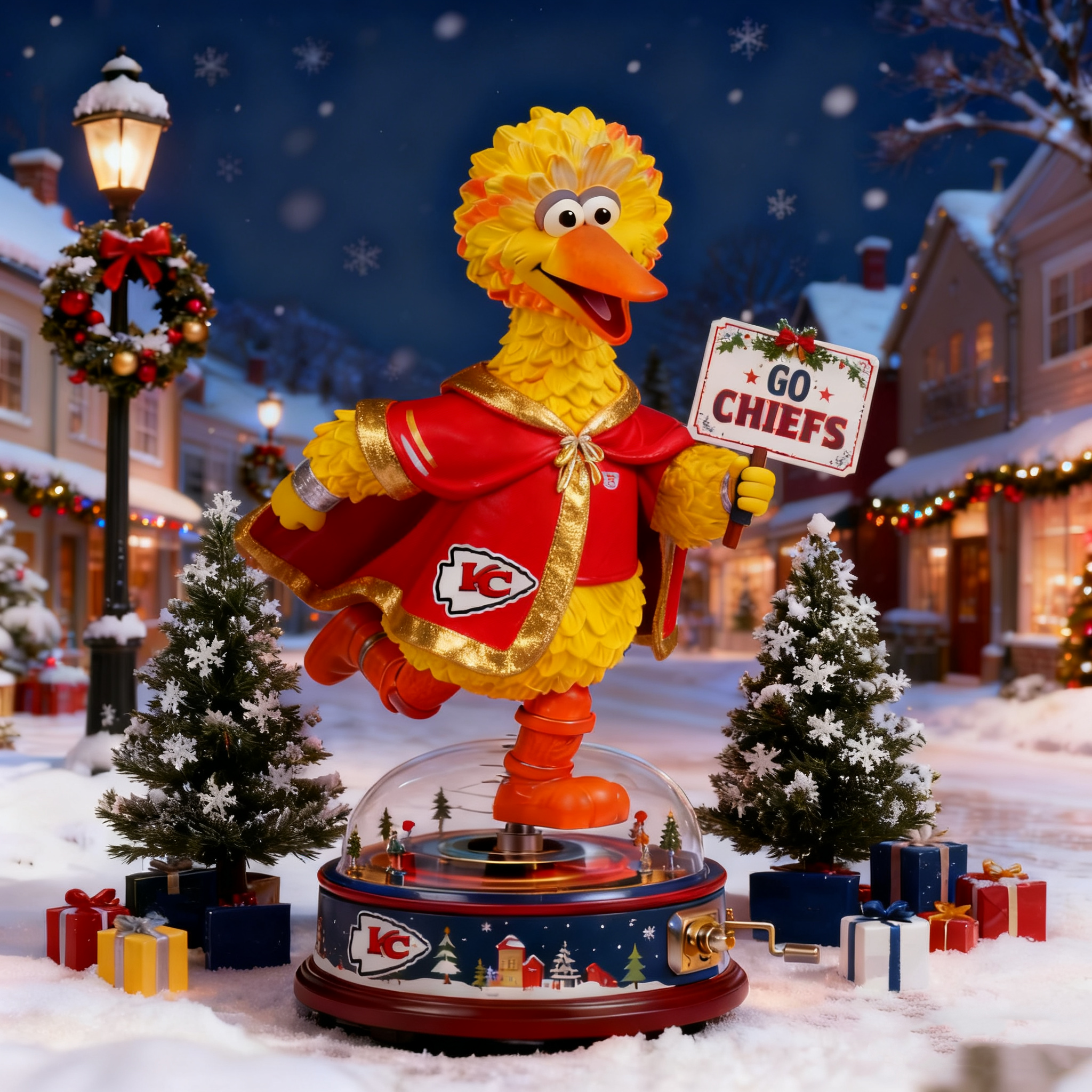 Sesame Street Big Bird Collectible Statue - Bring Sesame Street Magic to Any Space