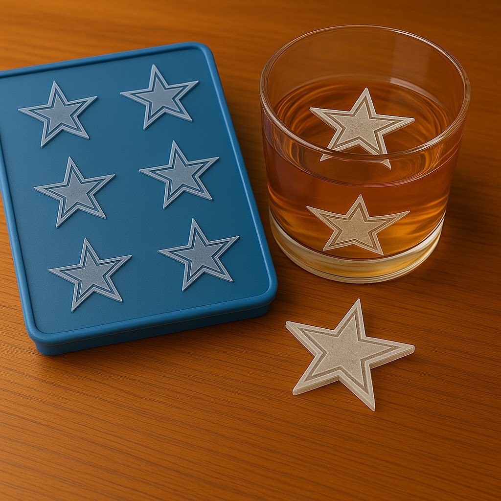 Football team series ice cube molds