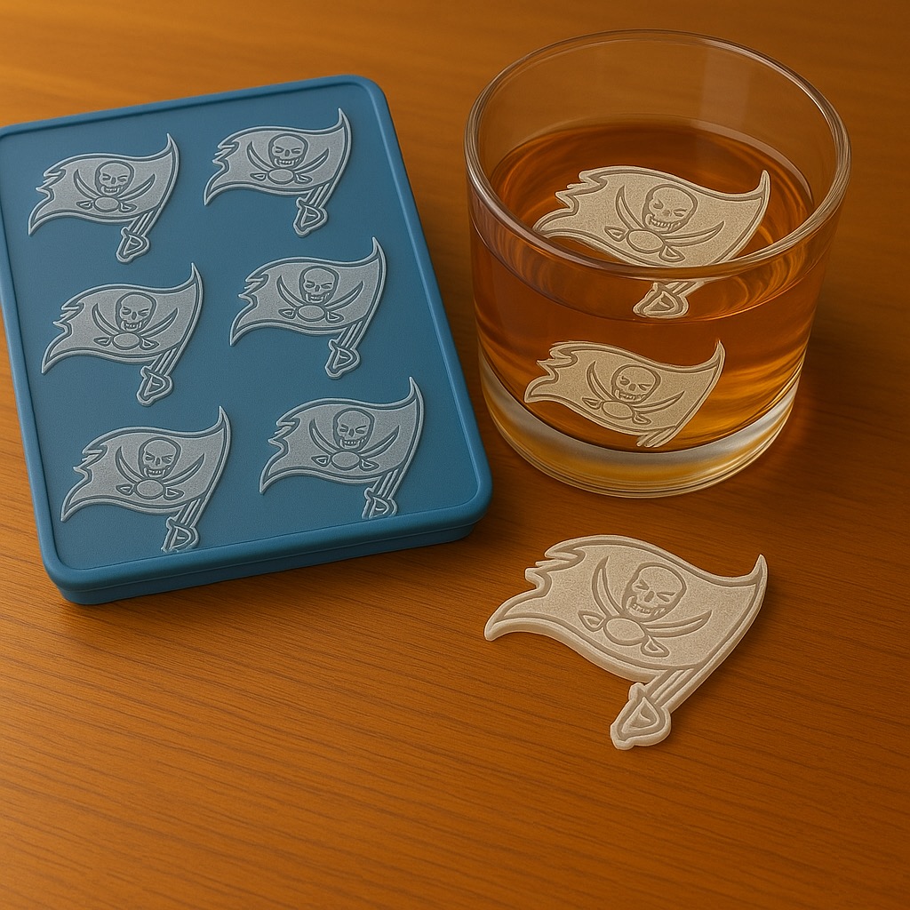 Football team series ice cube molds