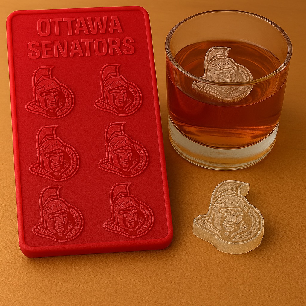 Hockey Team Silicone Ice Mold