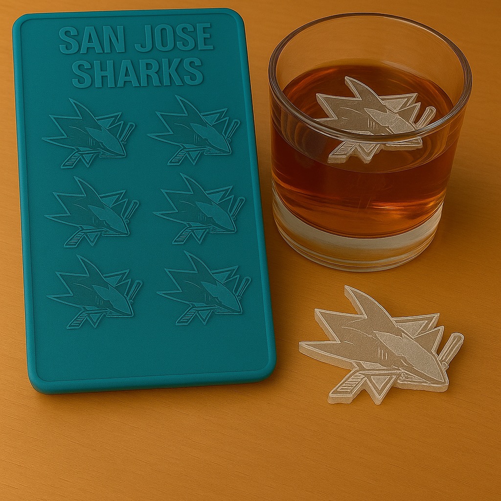 Hockey Team Silicone Ice Mold