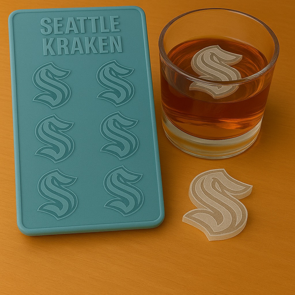 Hockey Team Silicone Ice Mold