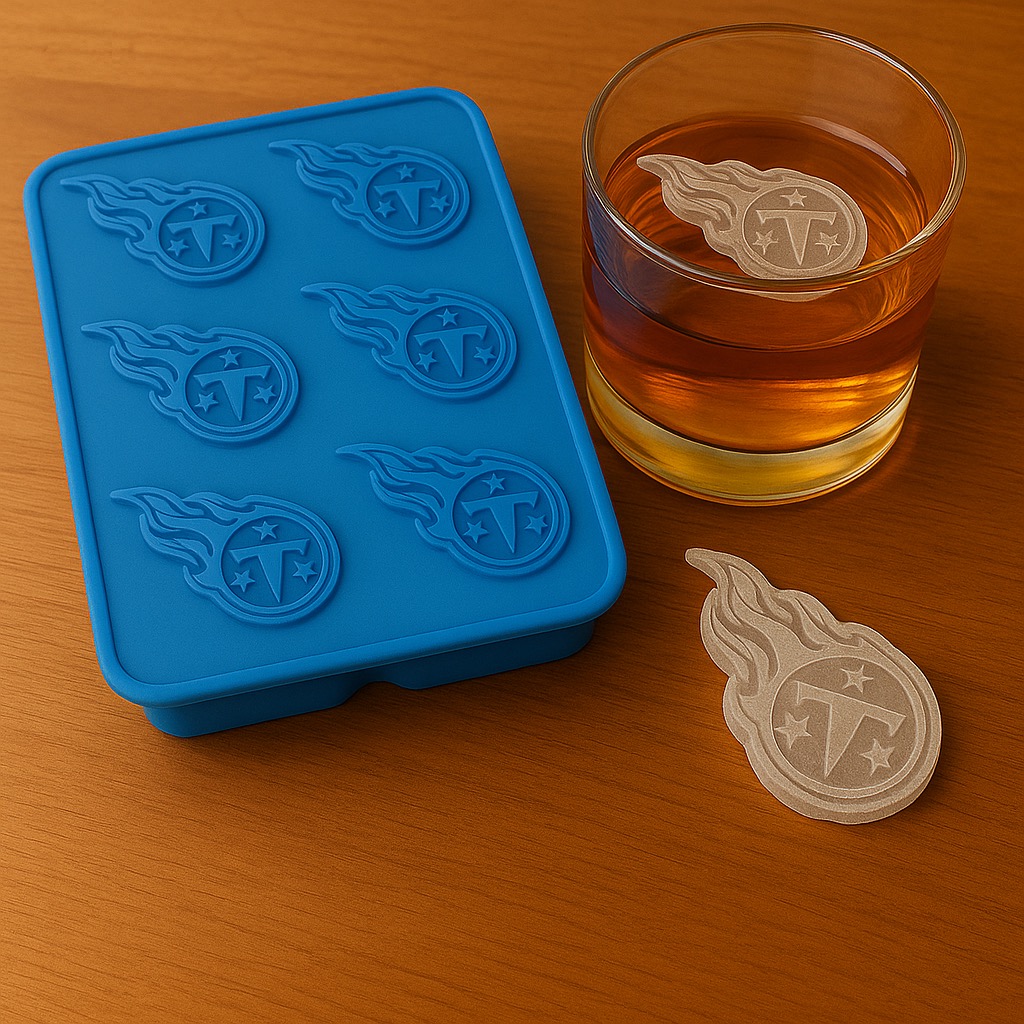 Football team series ice cube molds