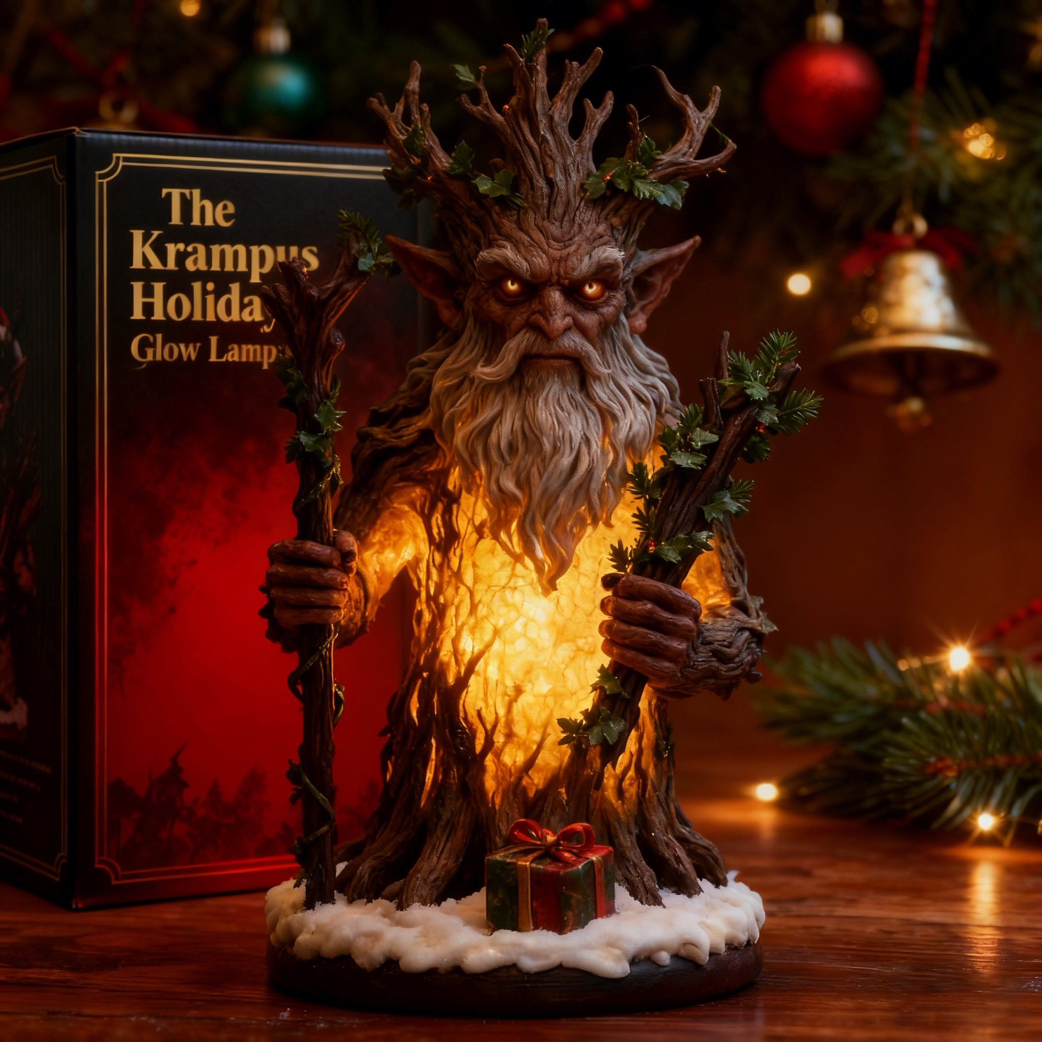 🎄 The Krampus Holiday Glow Lamp