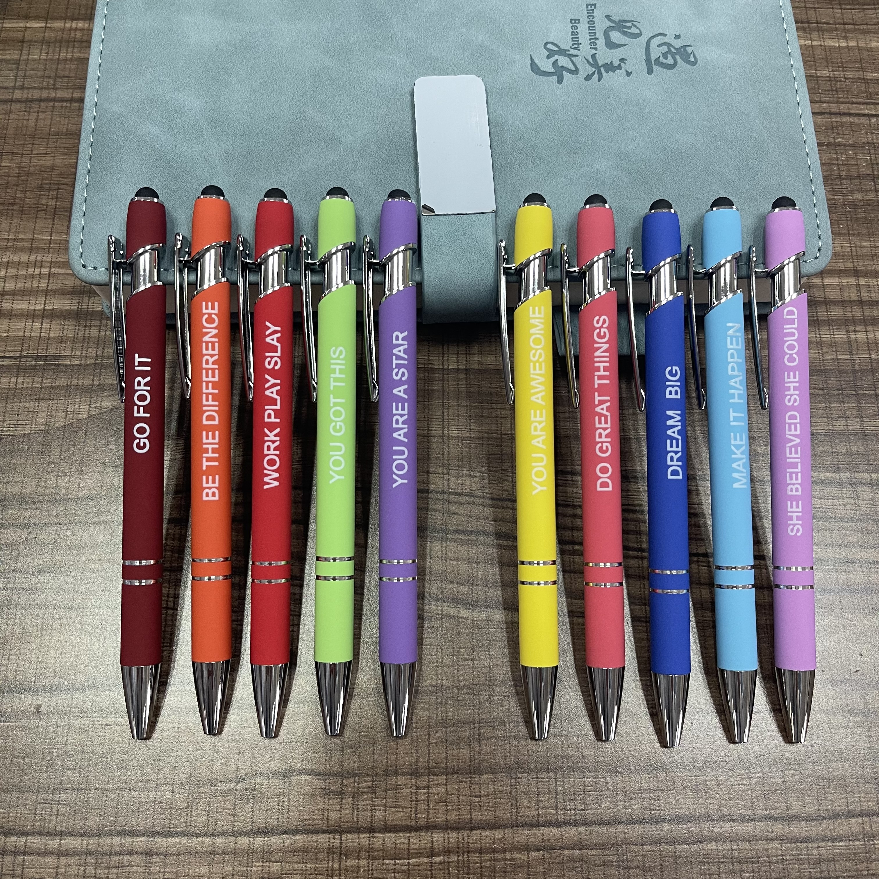 😂10Pcs Ballpoint STRESS RELIEF FUNNY PENS