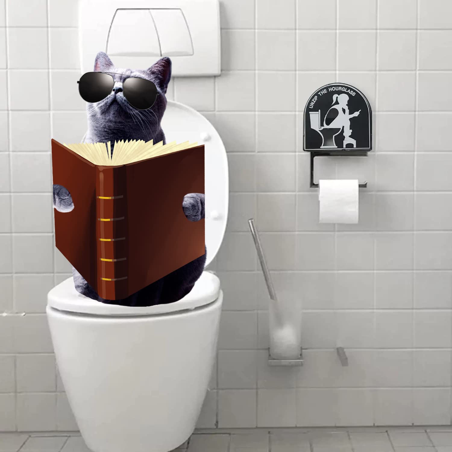 5 Minute Bathroom Timer - Funny Gag Gift for Men, Husband, Boyfriend, Father's Day, Birthday