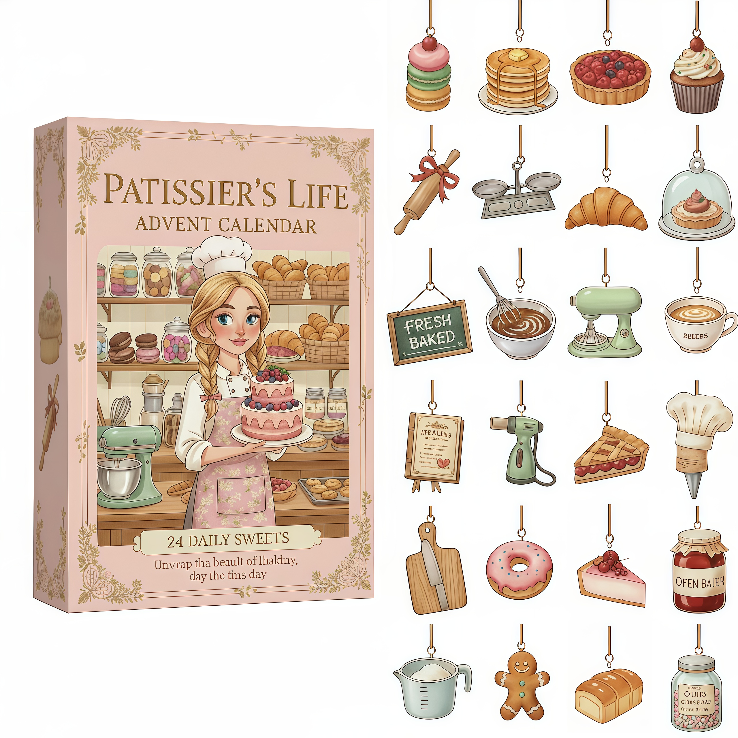 Patissier's Life: 24 Daily Sweets Advent Calendar