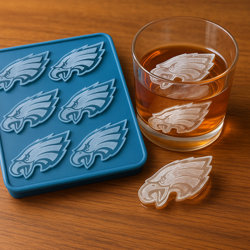 Football team series ice cube molds