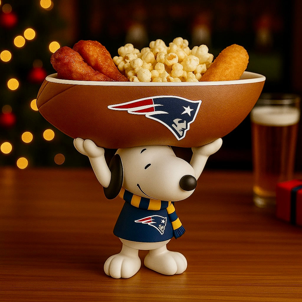 Creative Football Team Snoopy Snack Tray