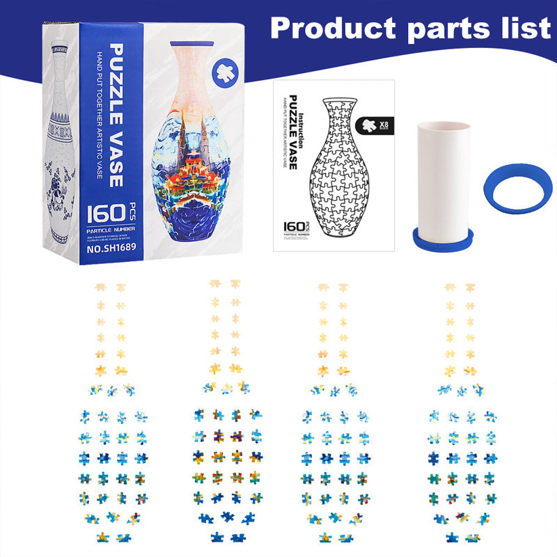 🎄Christmas Sale 50% OFF-🧩3D Art Puzzle Vase