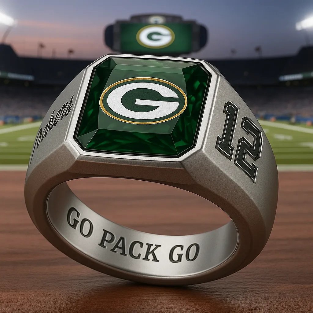 Football Team Crystal Spirit Ring