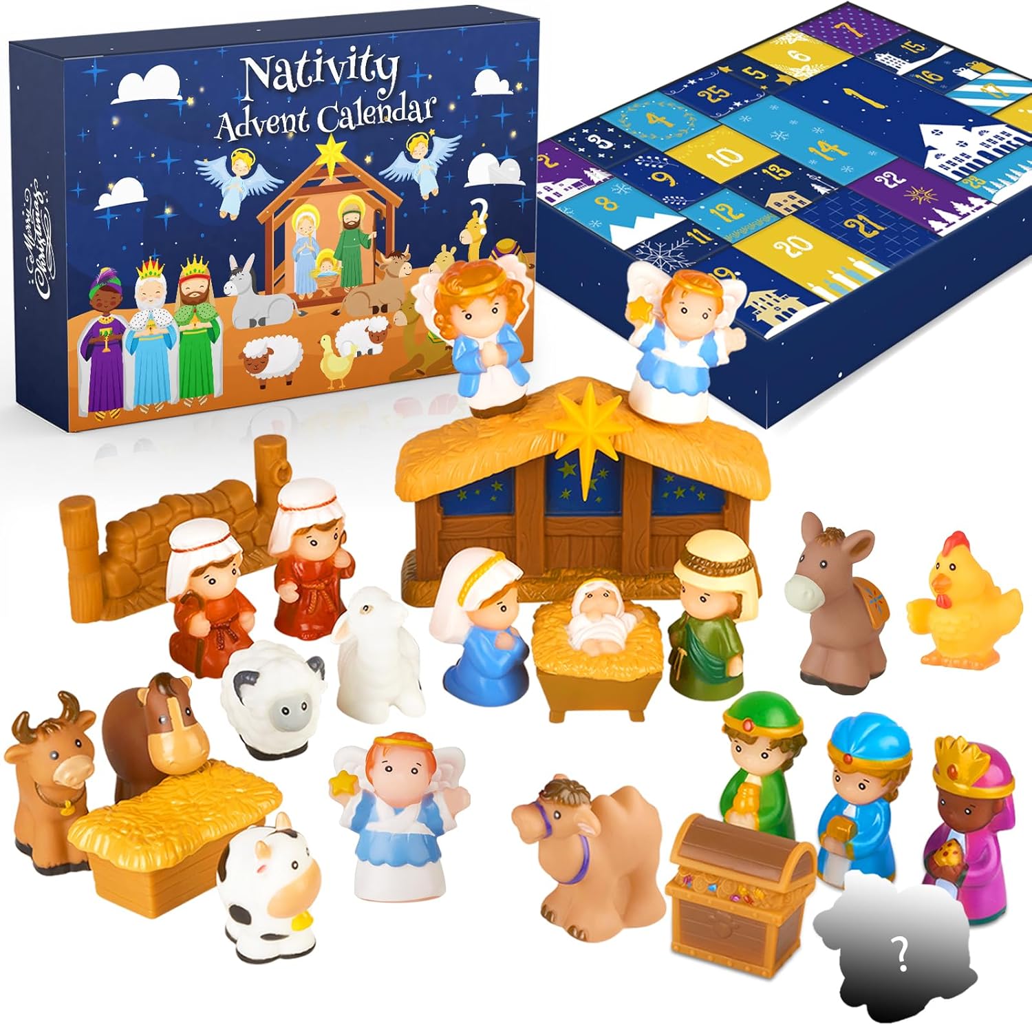 🏆#1 Bestselling - 2025 Nativity Advent Calendar (25pcs)