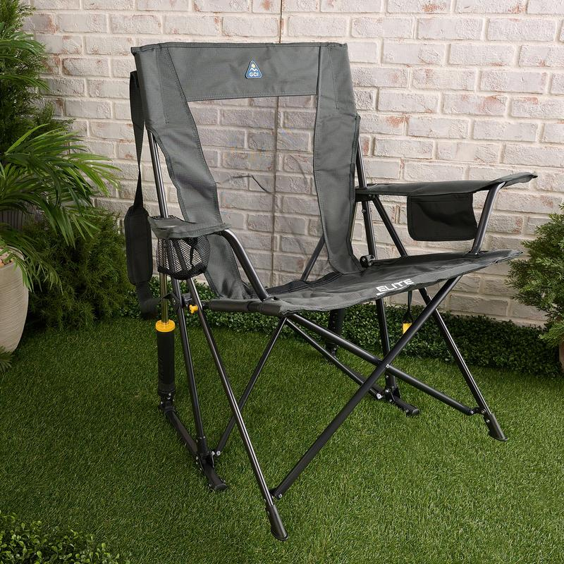 🔥Flash Sale-2 PACK Only $29.99🔥GCI Outdoor XL Elite Portable Rocking Chair with Pocket