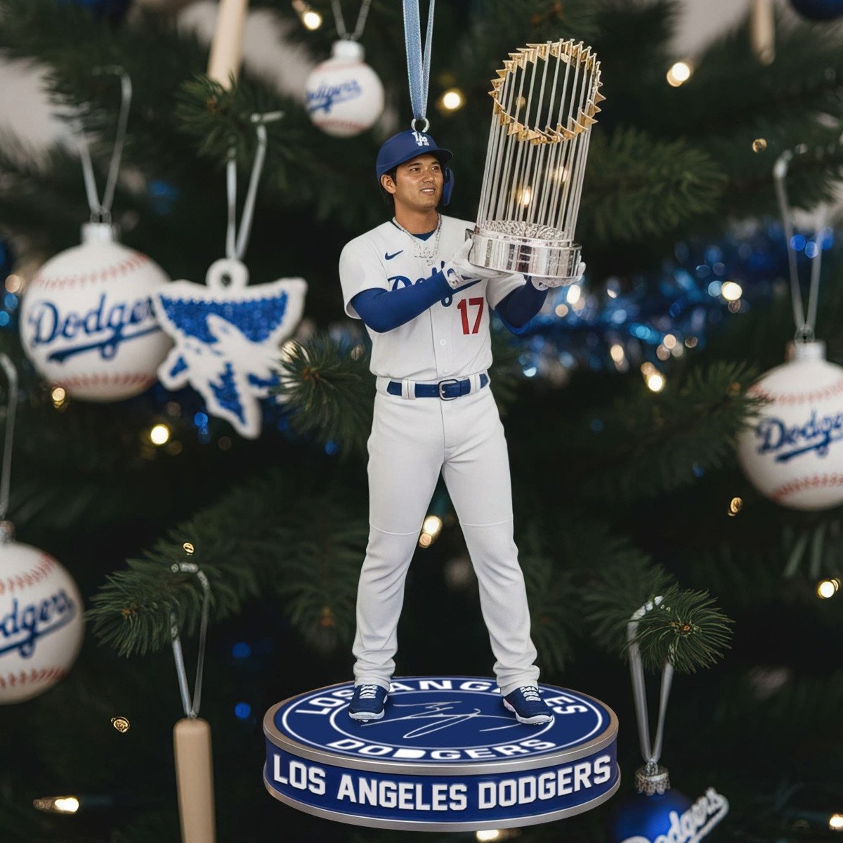 💙2025 LA World Series Champions Ornament