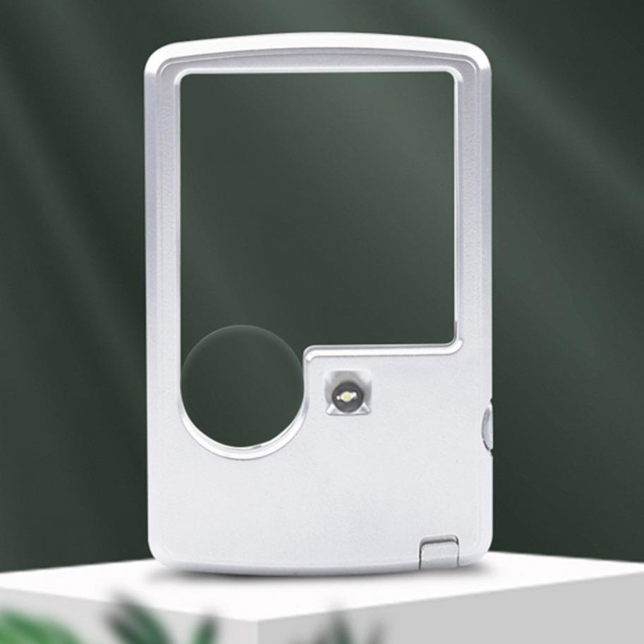 LED light magnifier for HD reading