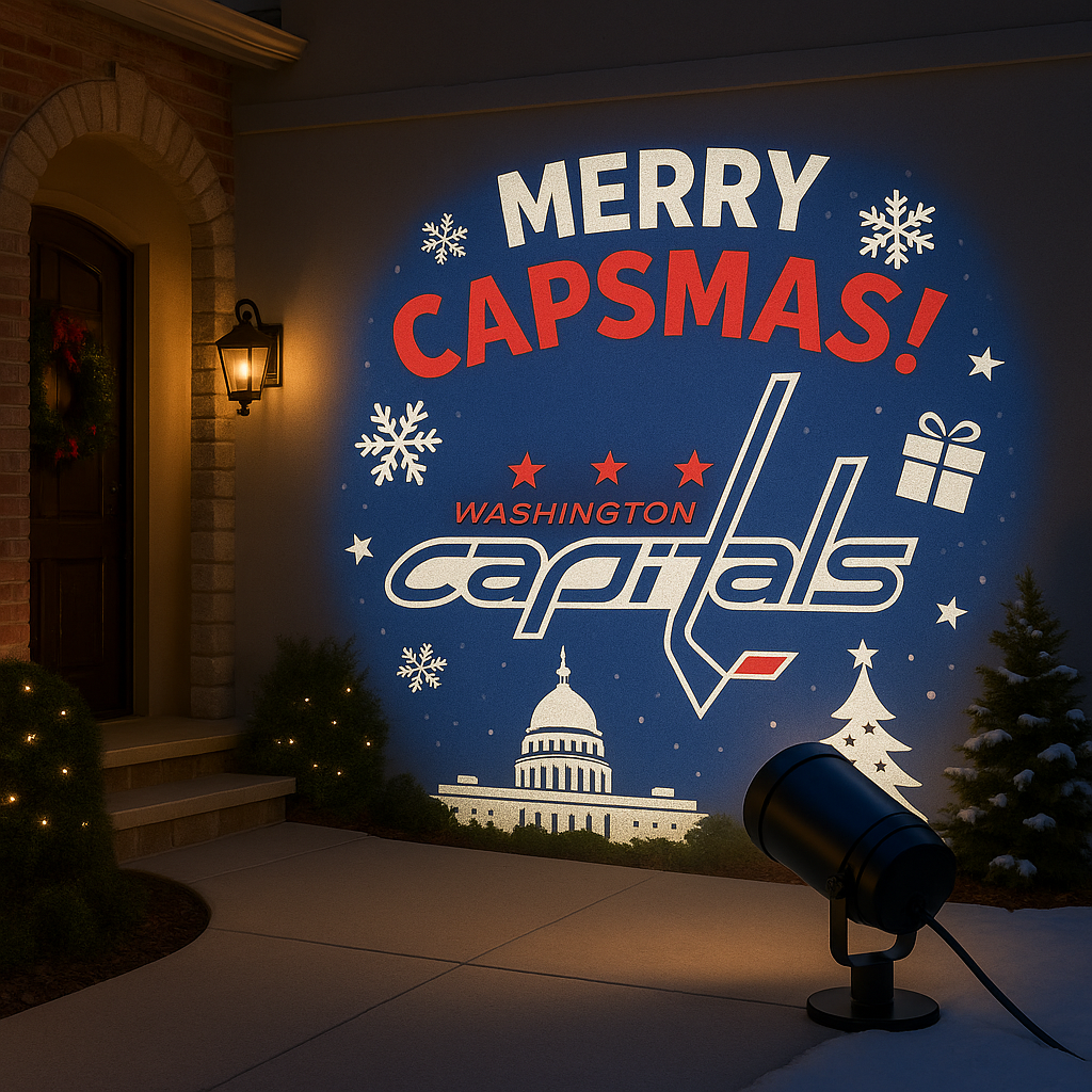 🎄🏒 Ice hockey Christmas Projection Light ✨