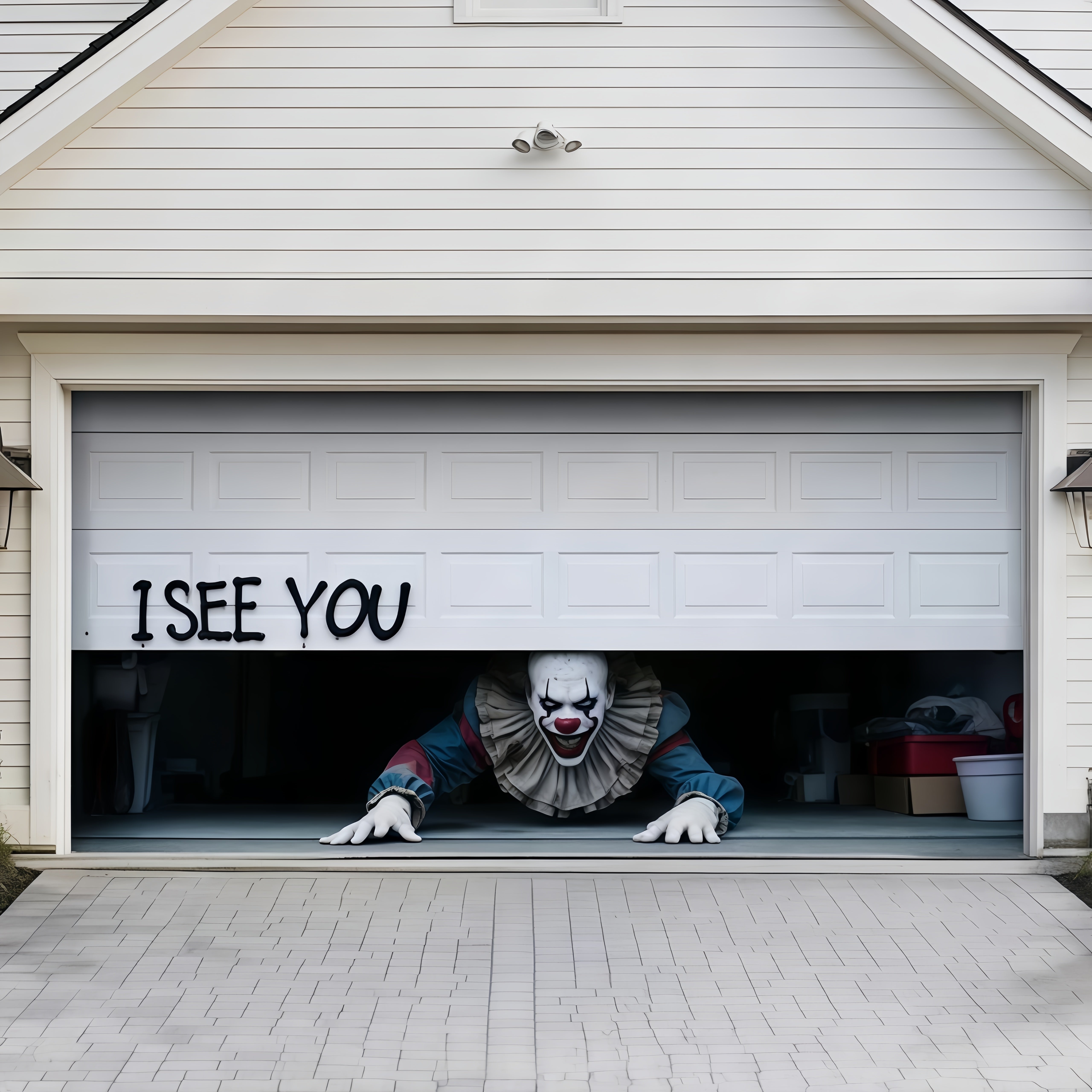 🔥Limited-time 50% off sale | Halloween Garage Door Cover