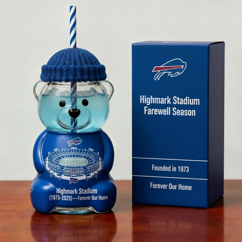 Highmark Stadium Farewell Season Collectible Bear Cup