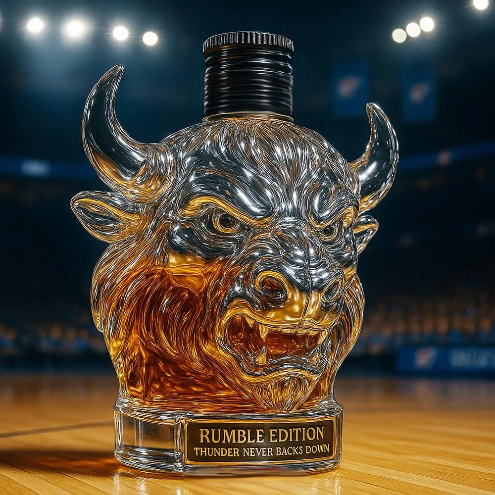 🏆🏀Thunder Championship Commemorative Decanter