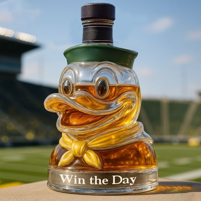 Chicago Bears Whiskey Bottle