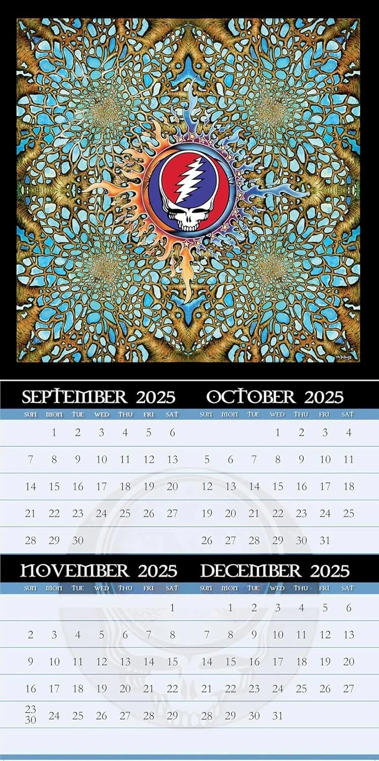 2026 Grateful Dead Wall Calendar