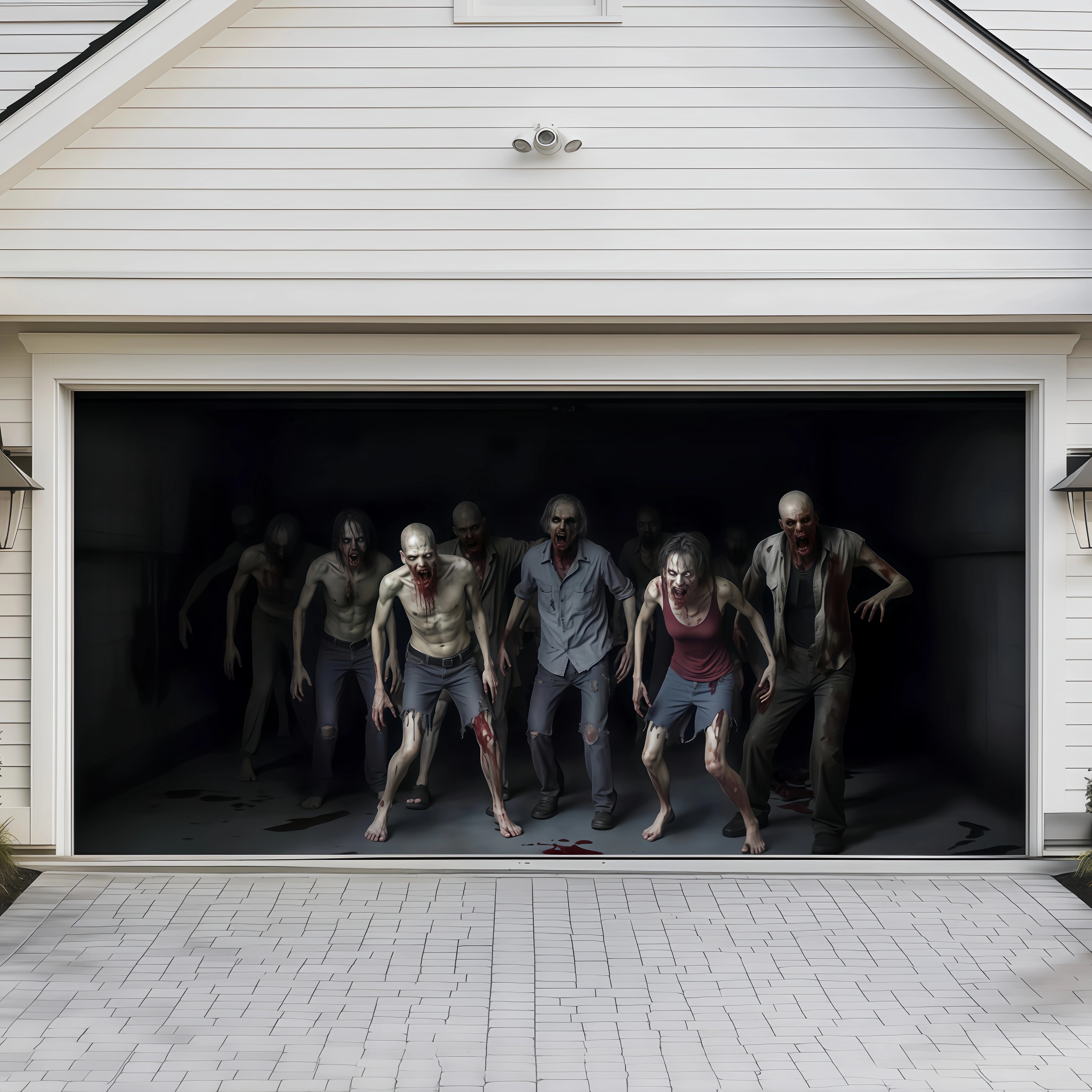 🔥Limited-time 50% off sale | Halloween Garage Door Cover