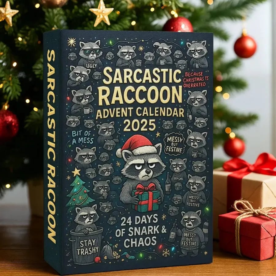 Sarcastic Raccoon Advent Calendar 2025