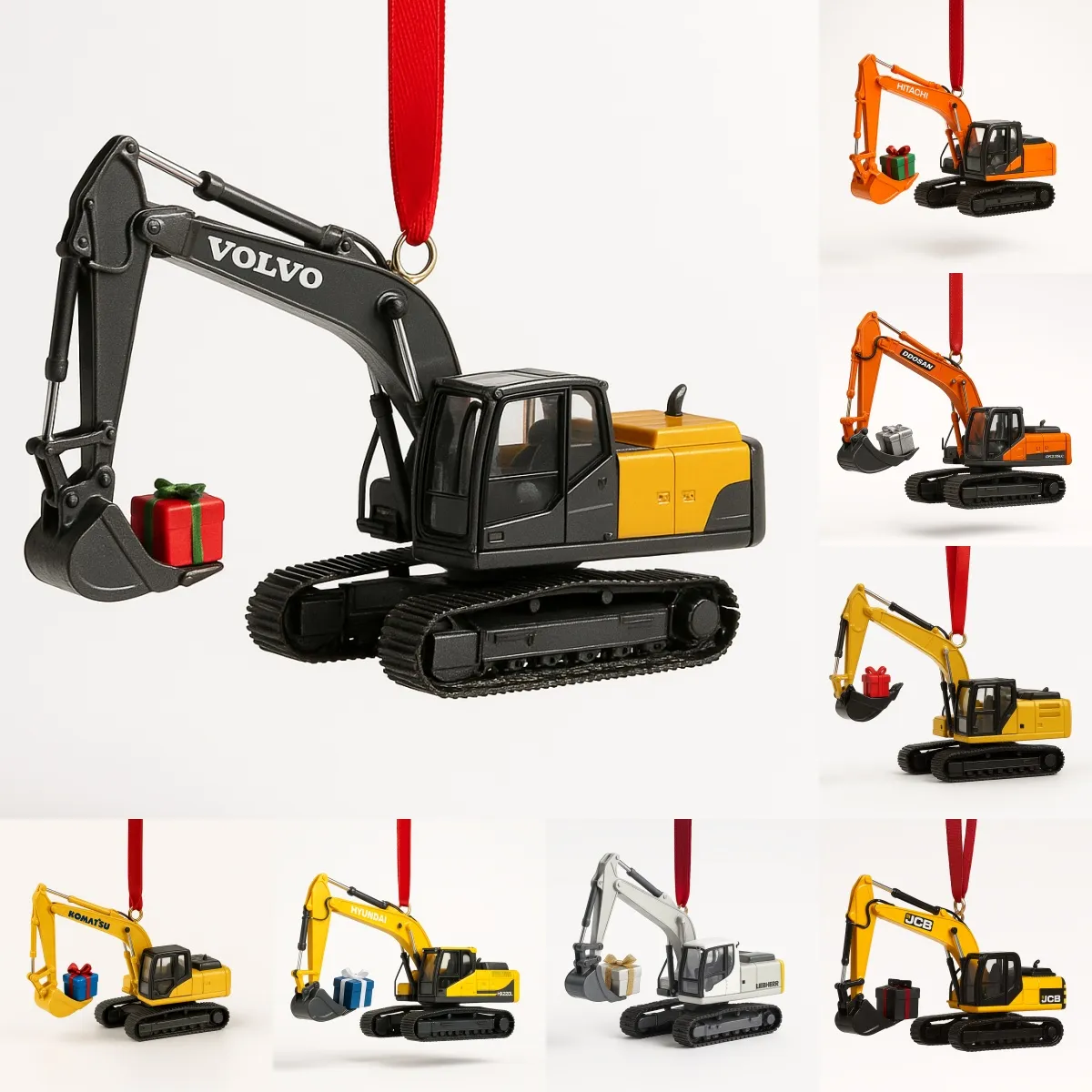 Heavy Equipment Advent Calendar 2025 · 24 Die-cast Machines