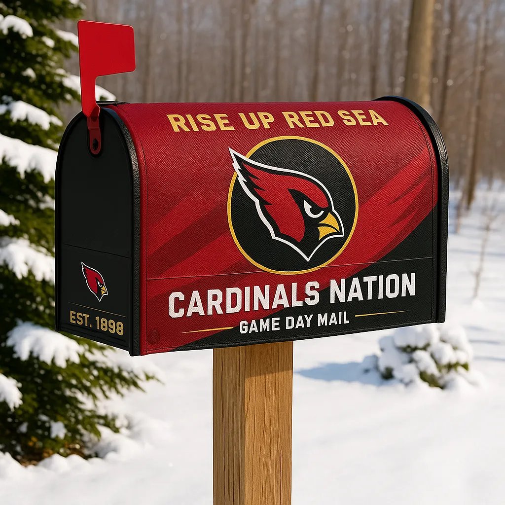 Rugby Outdoor Mailbox Decoration