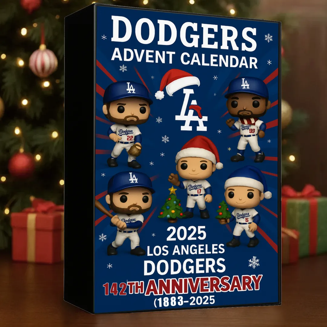 LA Dodgers 142nd Anniversary 2025 Advent Calendar