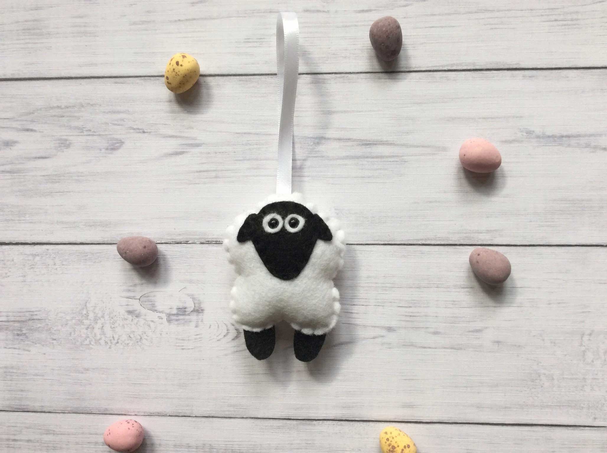 Handmade Felt Easter Hanging Decorations