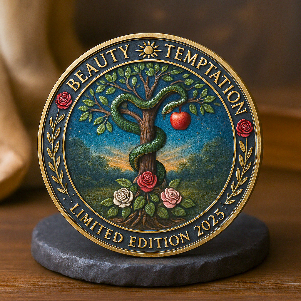 🍎The First Woman – Garden of Eden Collectible Coin