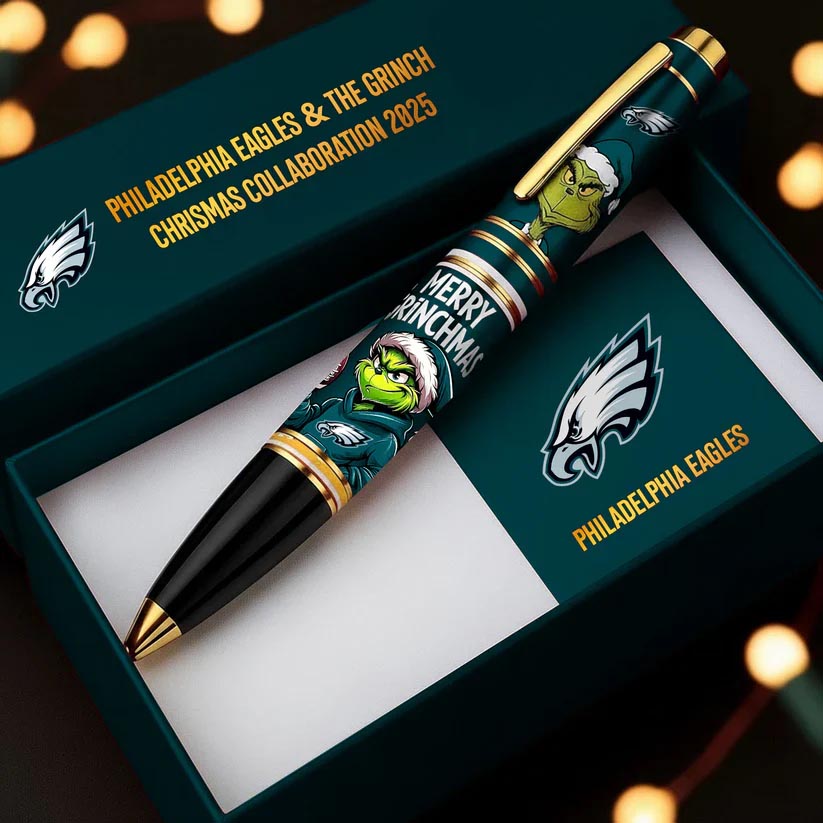Philadelphia Eagles x The Grinc 2025 Christmas Limited Edition Pen