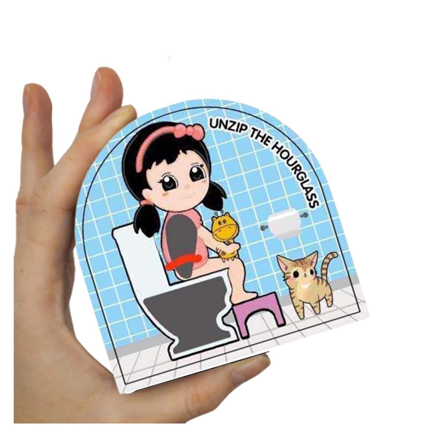 5 Minute Bathroom Timer - Funny Gag Gift for Men, Husband, Boyfriend, Father's Day, Birthday