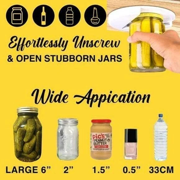 Multi-function Jar Opener-Opening jars has never been easier