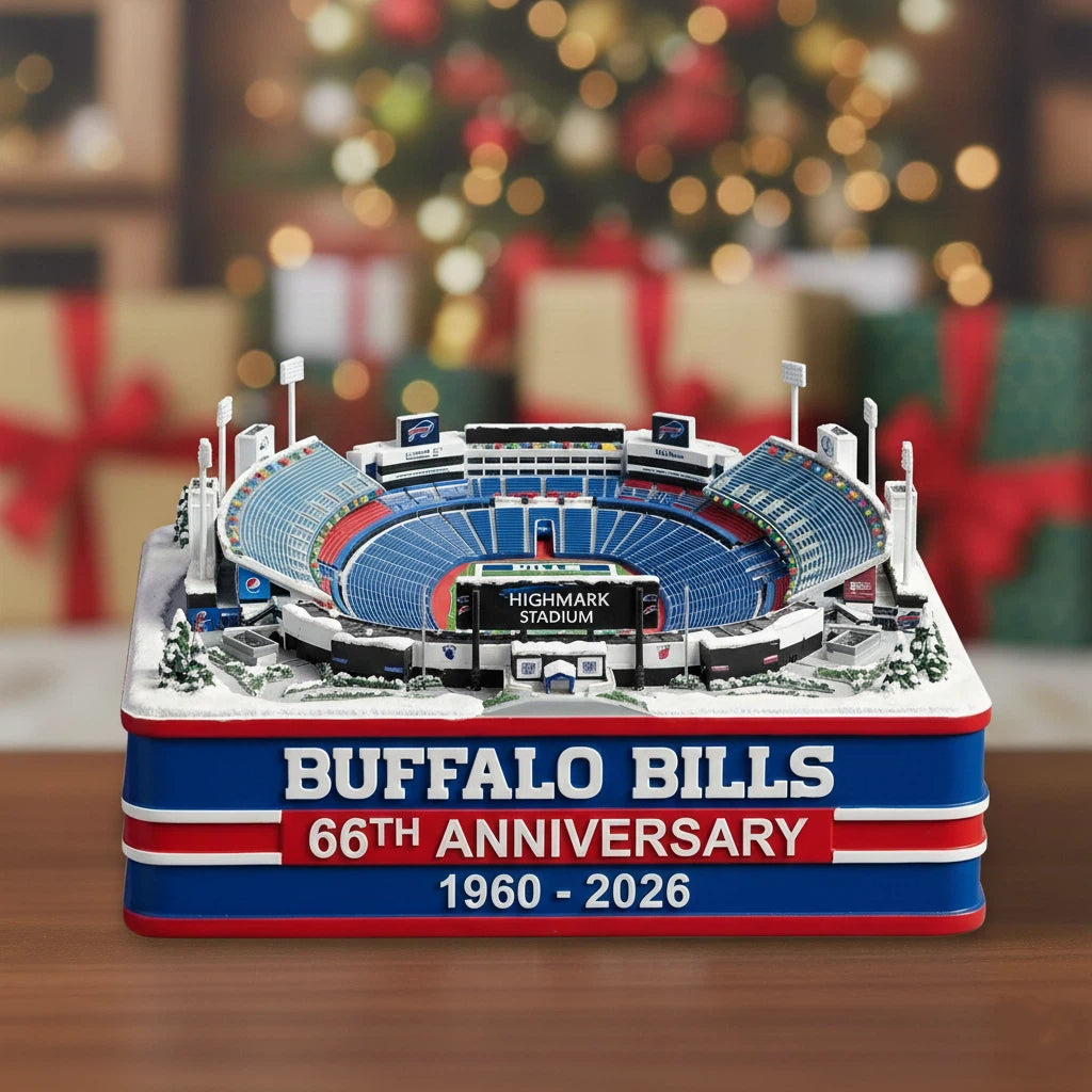 Buffalo Bills 66th Anniversary Highmark Stadium Light-Up Collectible Model
