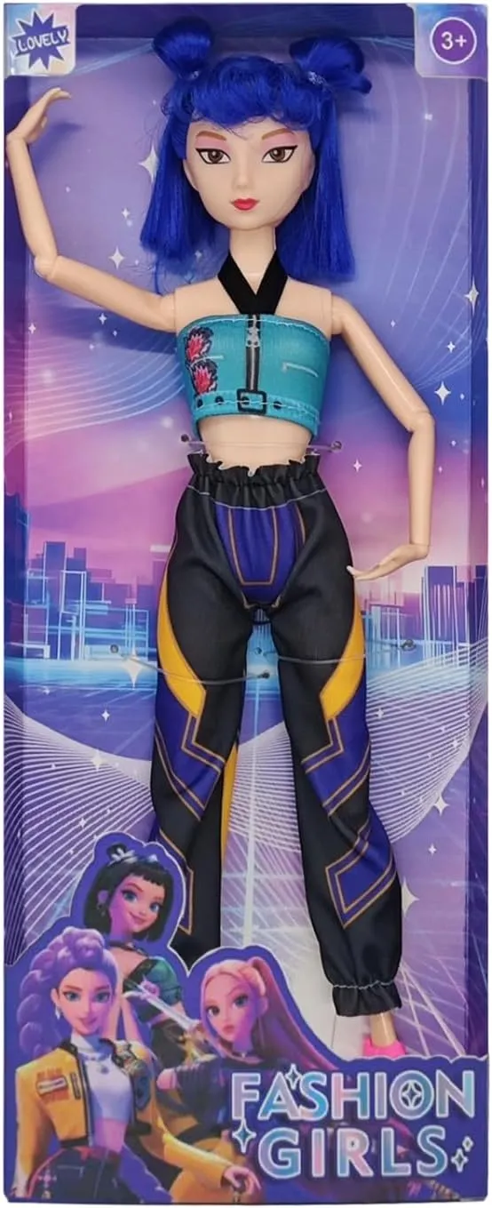 🎤✨ 2025 K-Pop Hunters New Singer Fashion Dolls 🎶💜Articulated Fashion Doll Set,Great Idea for Girls Fans