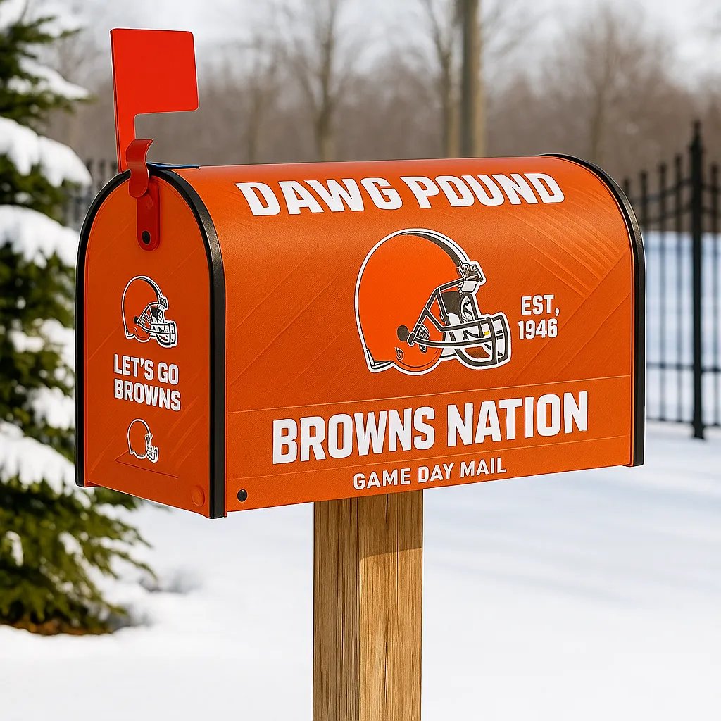 Rugby Outdoor Mailbox Decoration