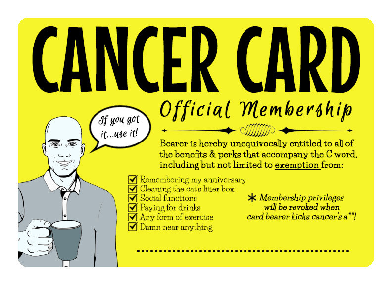 Black Friday 70% Off Sale-❤️Funny Cancer Card🎁