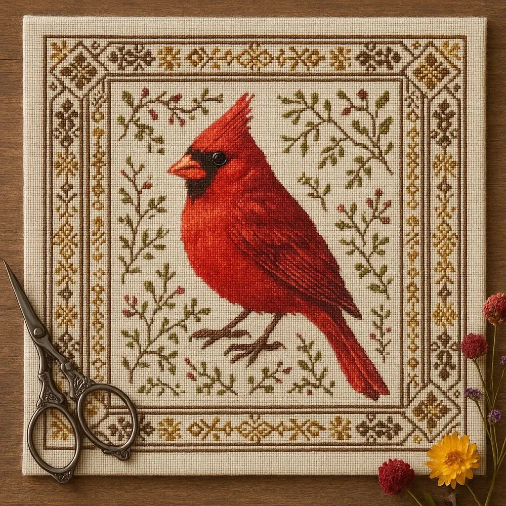 🐦 Hummingbird Cross Stitch Kit🎁
