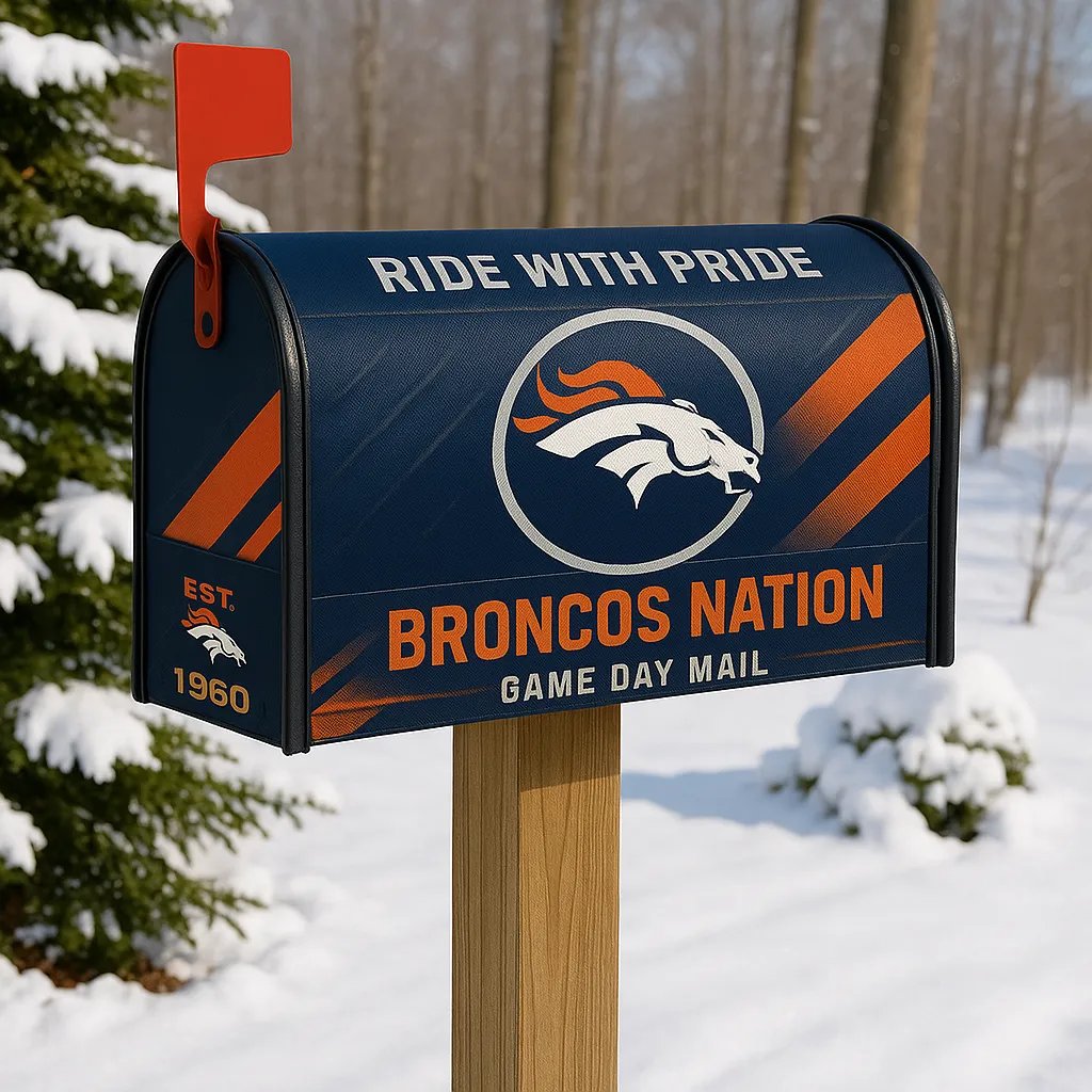 Rugby Outdoor Mailbox Decoration