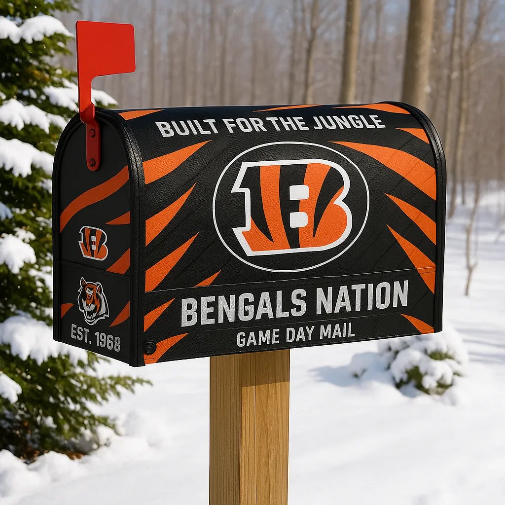Rugby Outdoor Mailbox Decoration