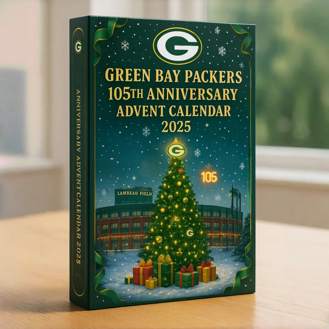 Green Bay Packers 105th Anniversary Advent Calendar 2025 