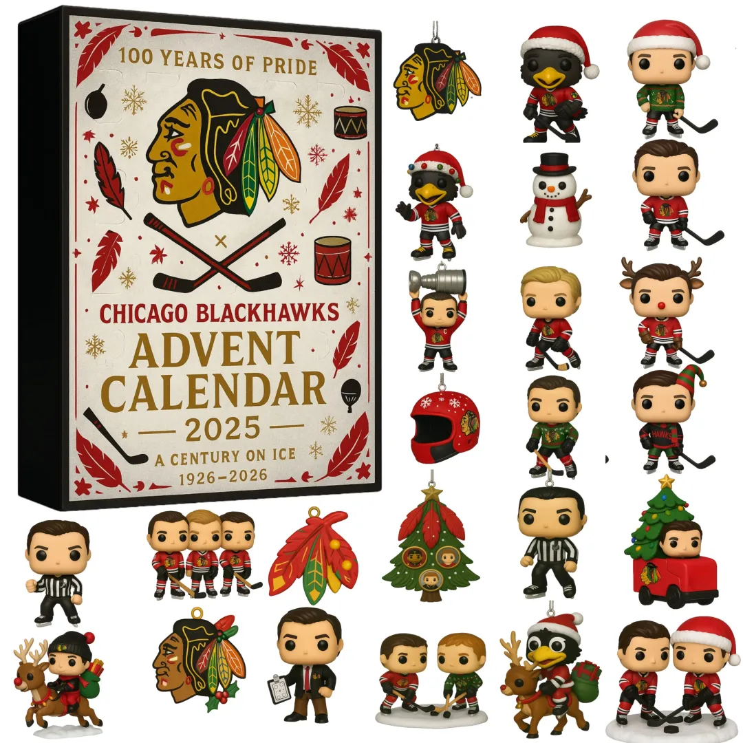 Chicago Blackhawks 100th Anniversary Advent Calendar