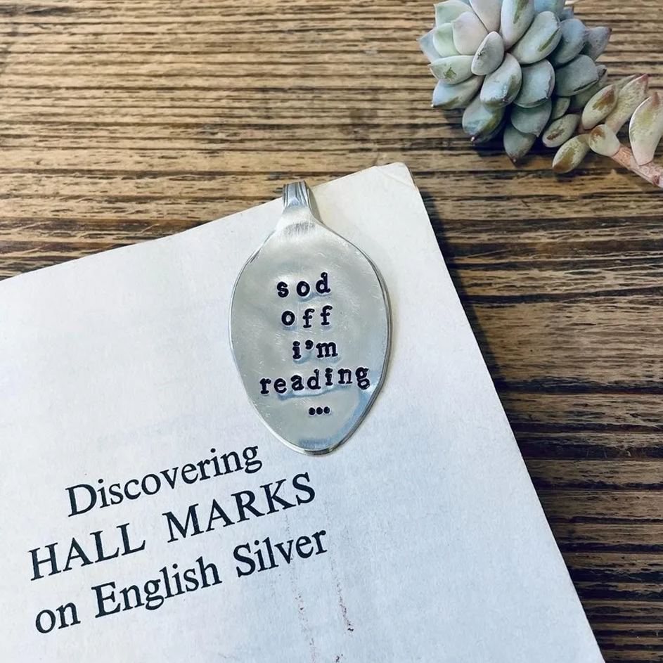 Funny Spoon Bookmark -the perfect gift for a bookworm