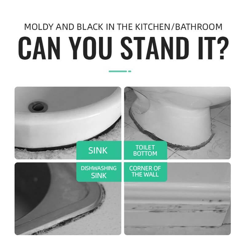 Magic Anti-Mold Tape & Stick Selfadhe Sive Caulk Tape Strip