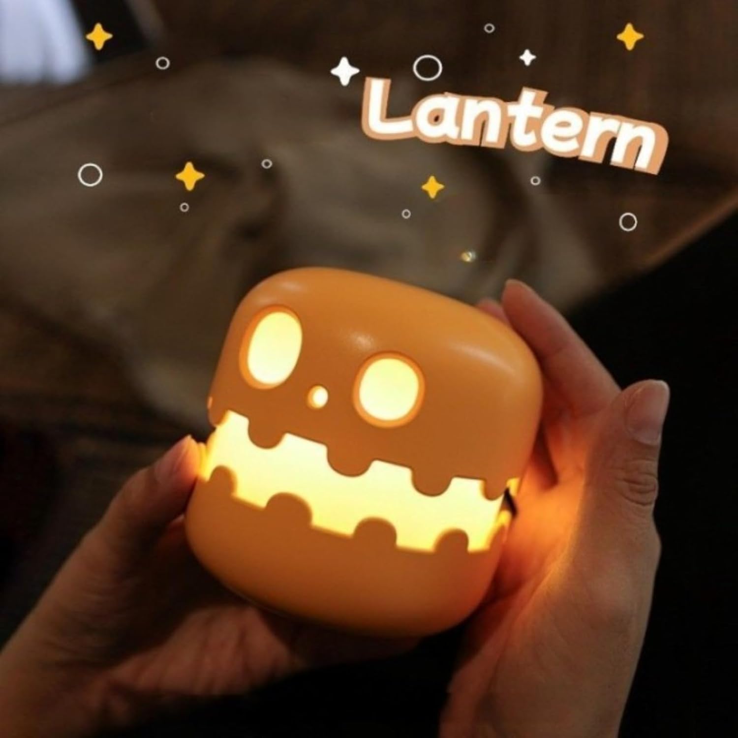 💥🎃Interesting pumpkin desktop night light funny practical ornaments