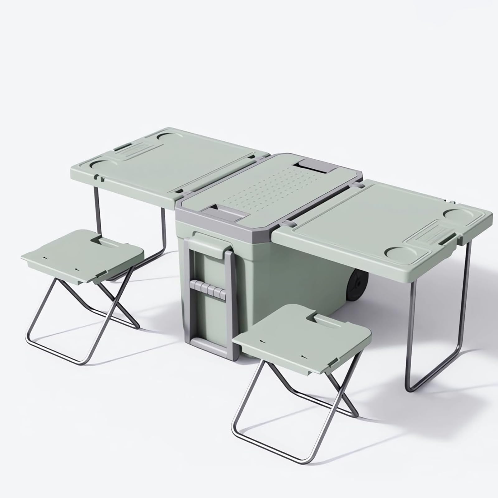 Multi-Function Rolling Cooler