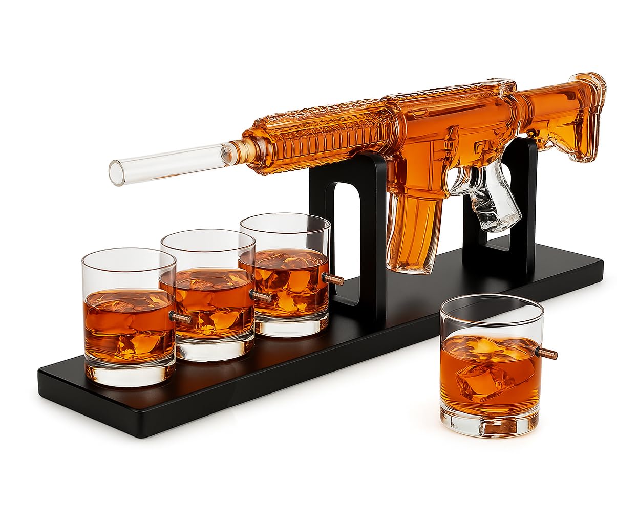 Whiskey Decanter Set - Gun AR Limited Edition