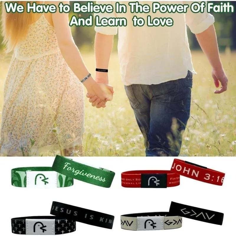 ❤️Hot Sale 49% OFF🙏Daily Bible Verse Bracelet With NFC ✝️